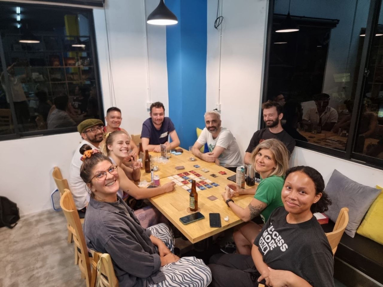 A full house on game night
